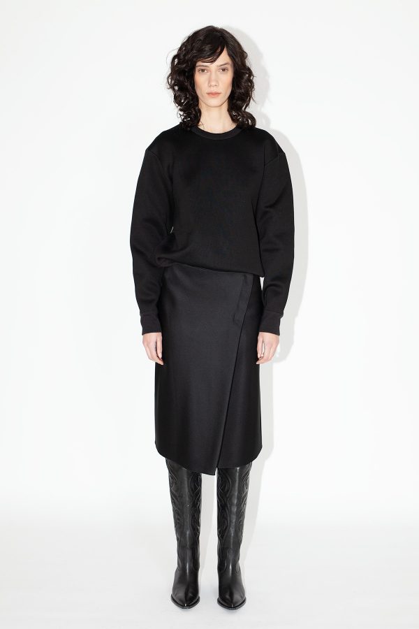 dheinrich-Black-Mercerised-Cotton-Double-Face-Sweatshirt-&-Black-Bias-Cut-Fake-Wrap-Skirt_09-6