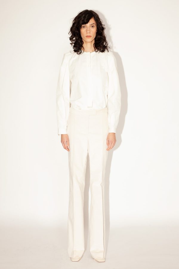 dheinrich-Off-White-Lightweight-Cotton-Twill-Wide-Sleeve-Blouse-&-Stone-Corduroy-High-Rise-Boot-Cut-Pants-_34-15