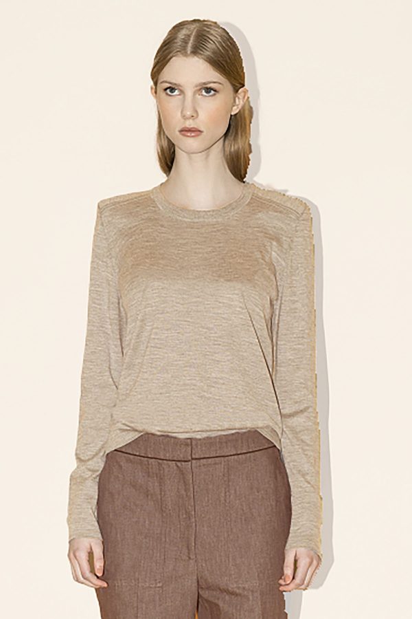 Motorcycle Sweater Greige