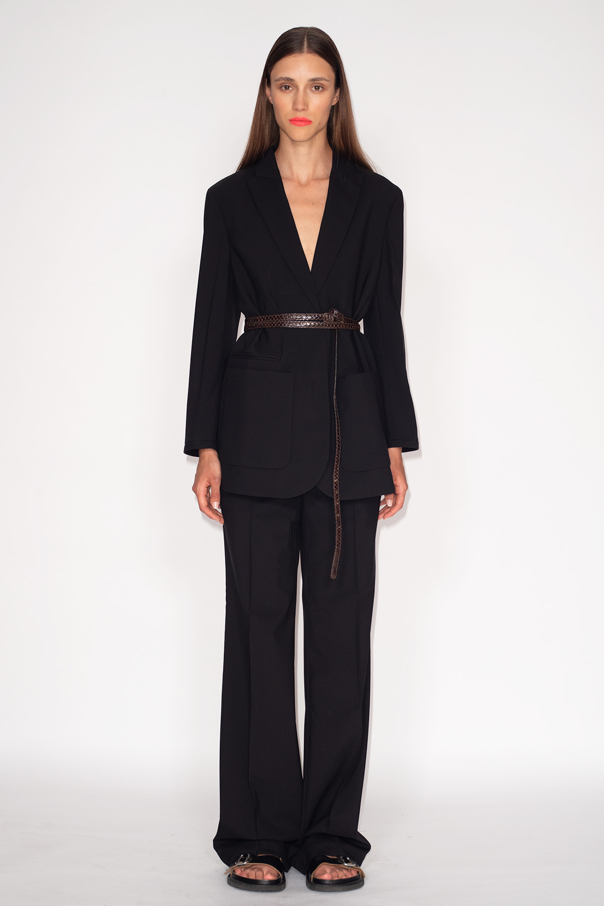 Black-Dropped-Shoulder-Jacket-&-Wide-Leg-Pants-1330