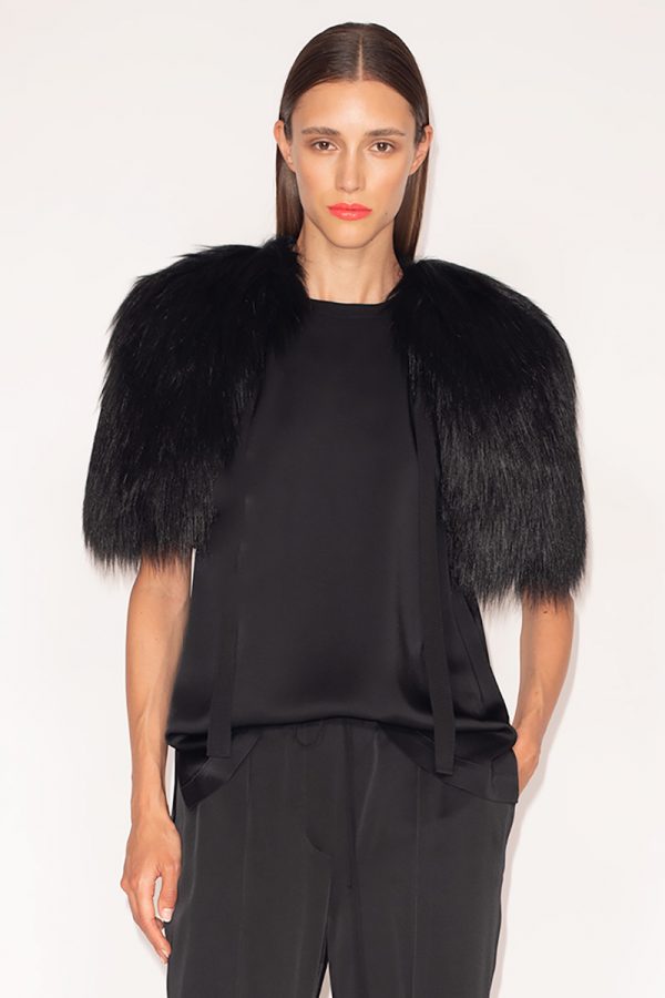 Fake-Fur-Wings-Black-Satin-T-Shirt-054