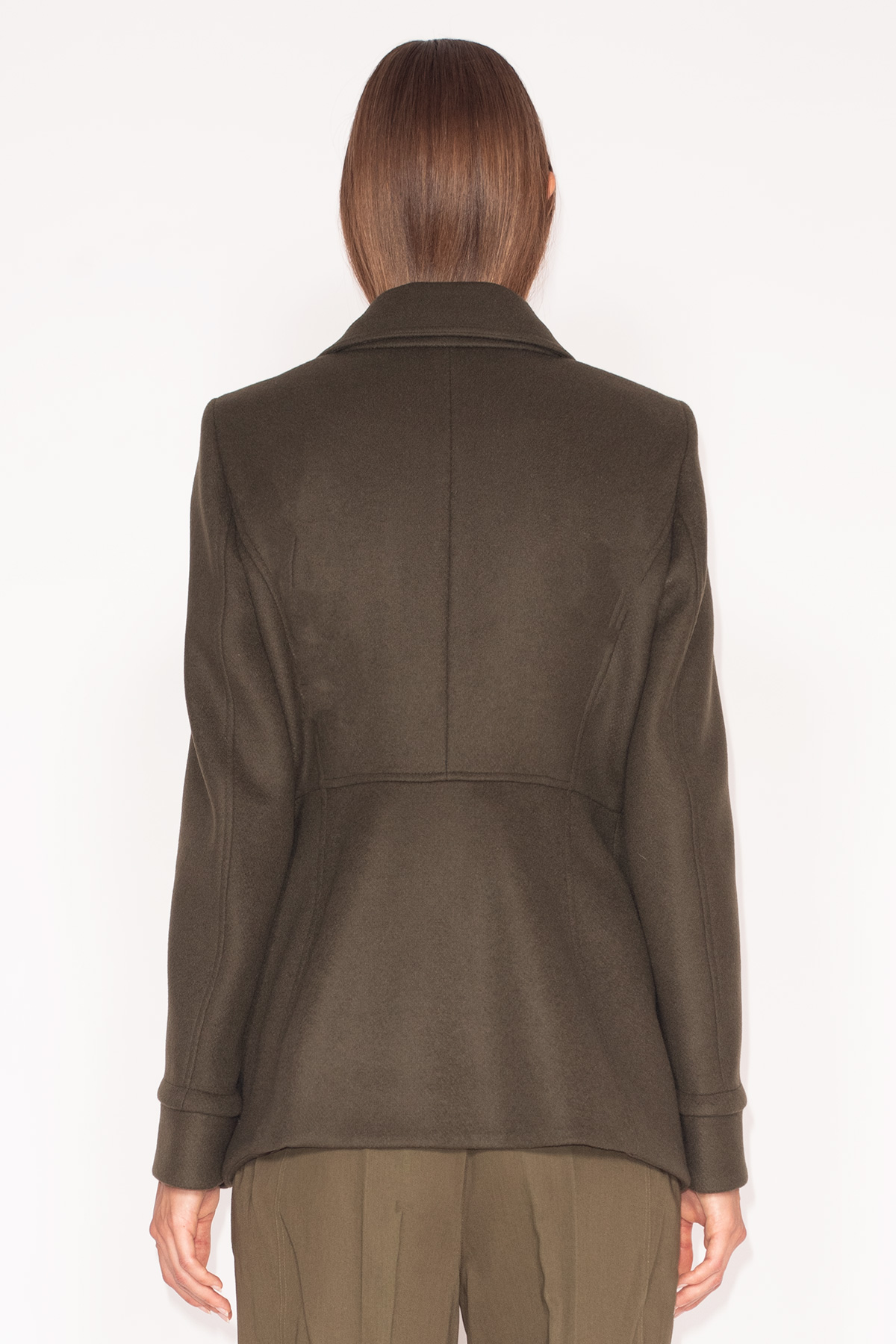Miltary-Green-Cashmere-Wool-Godet-Jacket-733