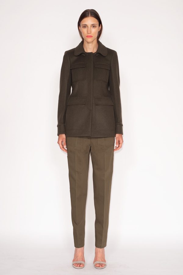 Miltary-Green-Cashmere-Wool-Godet-Jacket-&-Military-Green-Cargo-Pants-726