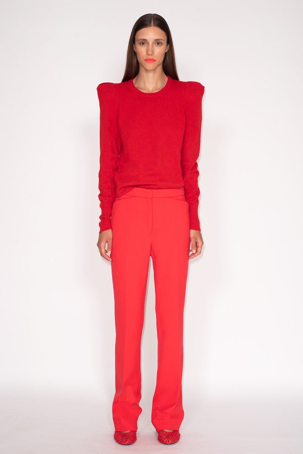 Red-Verushka-Sweater-&-Red-Stretch-Wool-Rodeo-Pants-1486