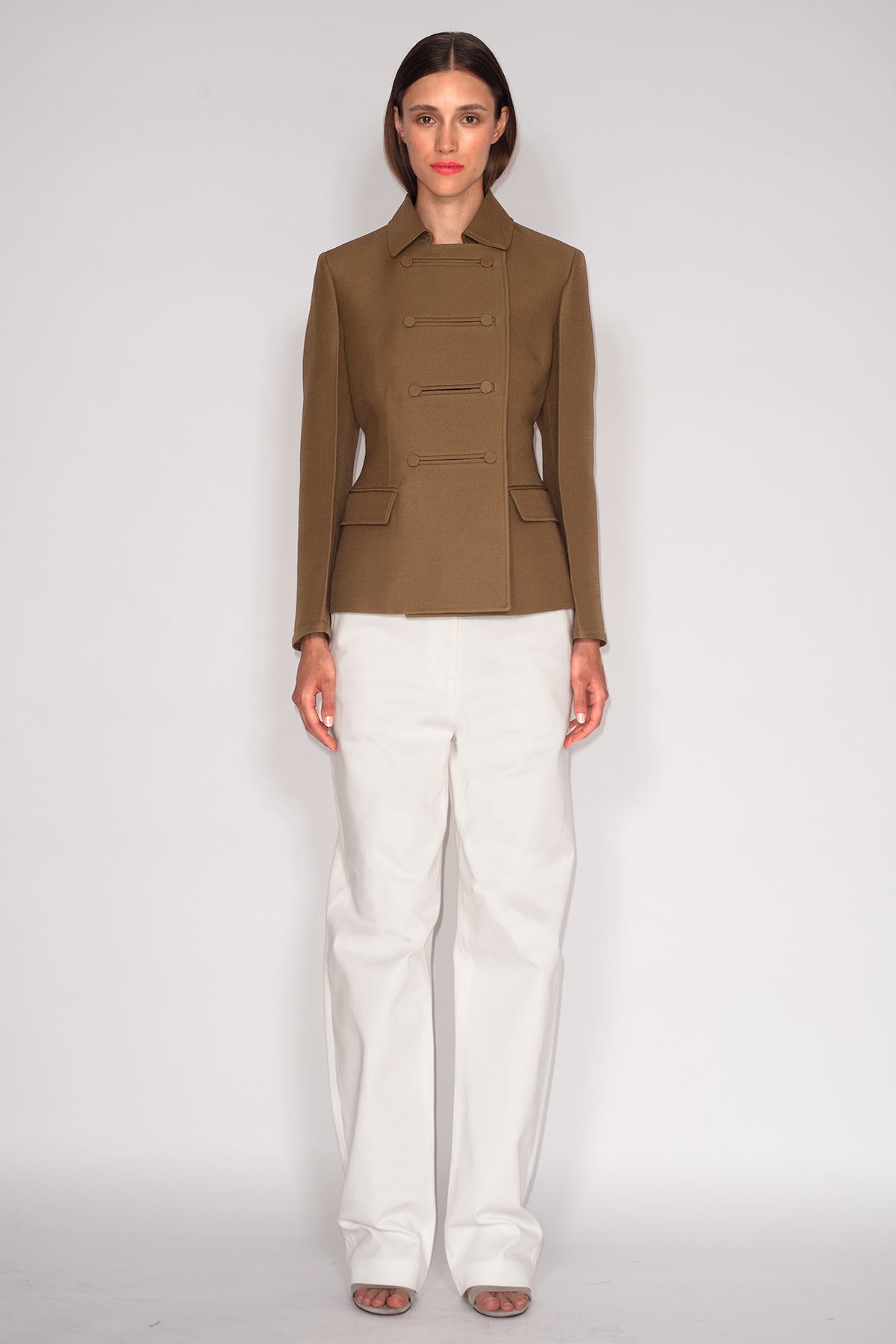 Sepia-Chevalier-Jacket-&-White-Barrel-Leg-Jeans-978