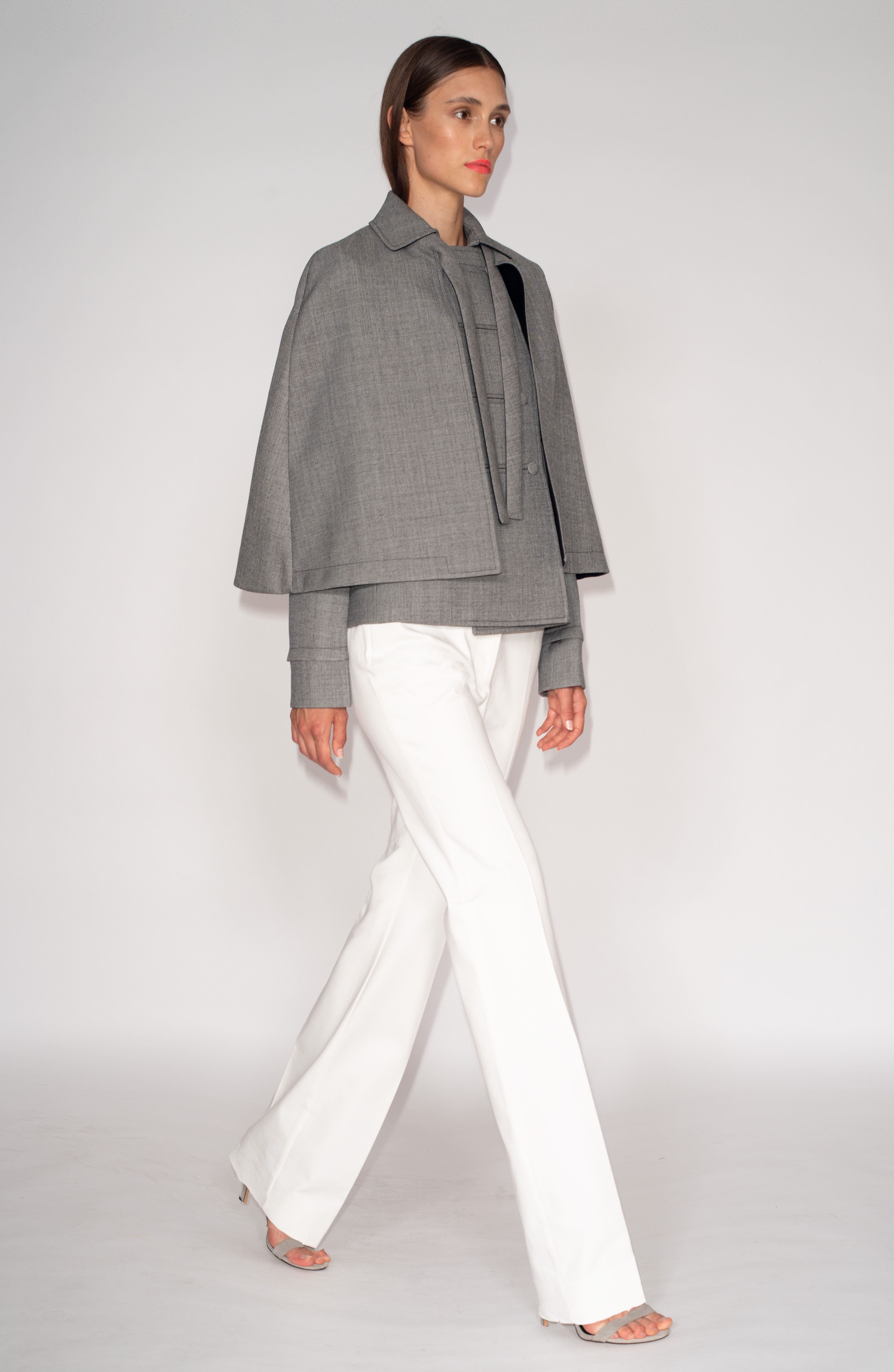Summer-Tweed-Black-&-White-Chevalier-Jacket-&-Cape-&-White-Straight-Leg-Rodeo-Jeans-913