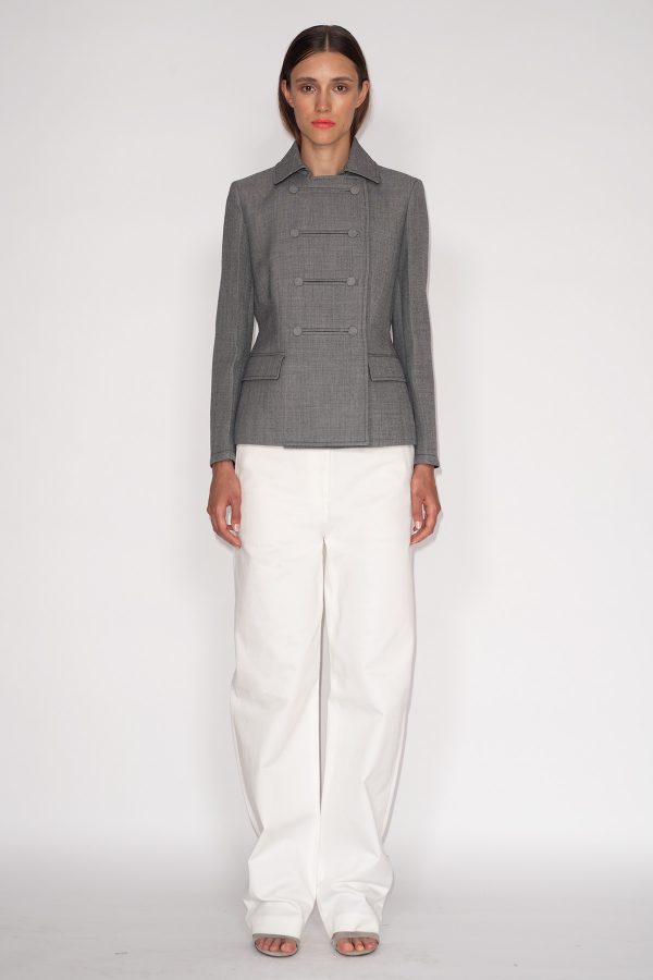 Summer-Tweed-Black-&-White-Chevalier-Jacket-&-White-Barrel-Leg-Jeans-941
